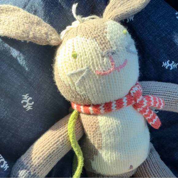 $66 Blabla Pierre The Bunny 12” Hand Knit - Picture 4 of 4
